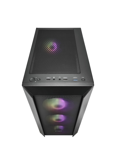 FSP CMT 218 650W 80+ 4 x 120MM Fixed RGB Fan Temperli Cam Kasa