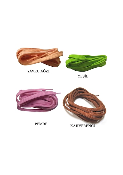 Spor Ayakkabı Bağcığı 120 CM 1 Çift