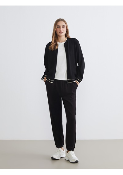 Lcwaıkıkı Basic Siyah Soft Touch Kadın Jogger Eşofman Altı