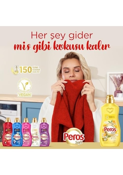 Peros Konsantre Yumuşatıcı Yasemin & Neroli Çiçeği 960 Ml