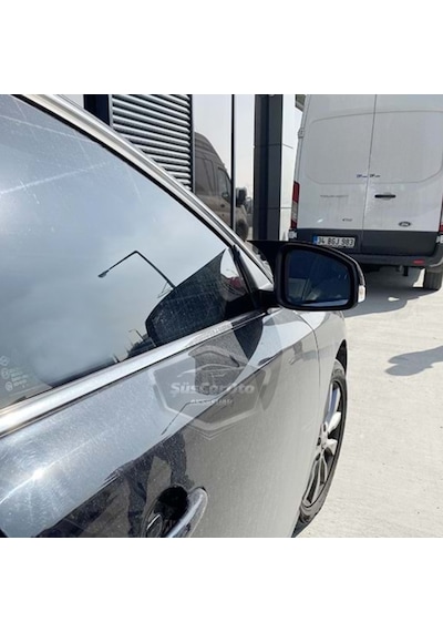 ŞüsCarOto Renault Latitude 2010-2015 Batman Yarasa Ayna Kapağı Piano Black ABS Plastik (00)