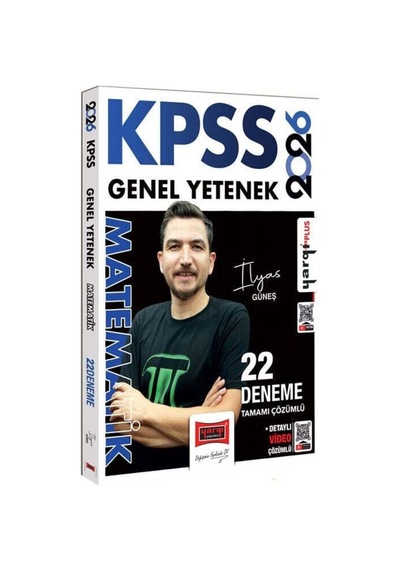 Yargı 2026 Kpss Matematik 22 Deneme Çözümlü - İlyas Güneş Yargı Yayınları