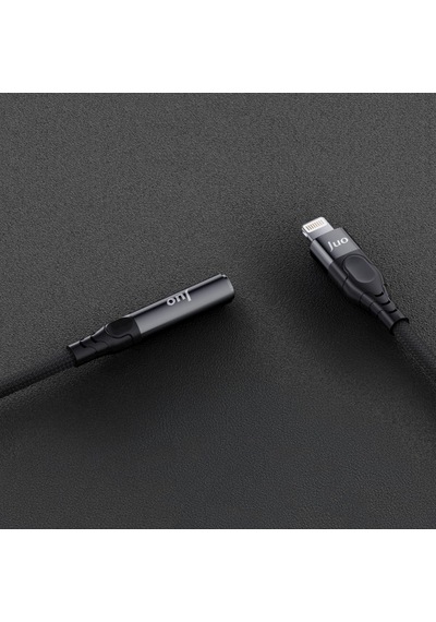 Lightning To 3.5mm Jack Aux Kulaklık Çevirici Dönüştürücü Adaptör Kablo