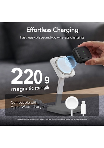 Apple Uyumlu AirPods 4 2024 Halolock Orbit Hybrid Magsafe Kılıf