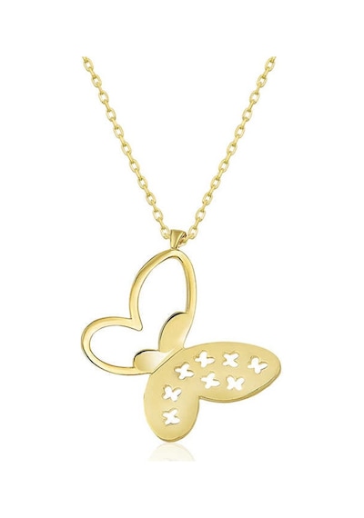 ​​Gümüş Gold Kelebek Kadın Kolye (510925023)