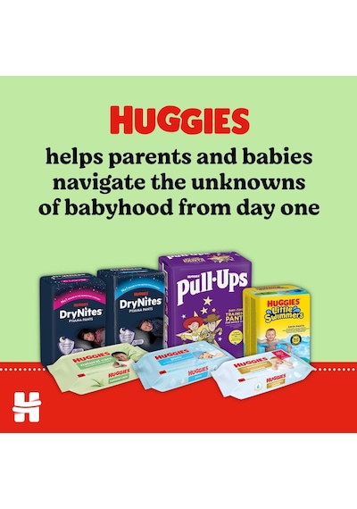 Huggies Baby Wipes 48s Natural Care Aloe Vera ve E Vitamini İçeren Islak Mendil Tekli