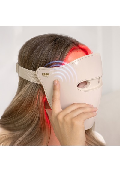 Neno Beauty Alva Led Yüz Maskesi 4 Işık Teknolojili Premium Cilt Bakım Maskesi
