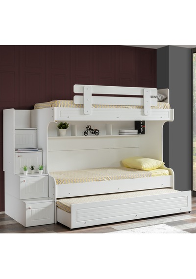 Ranza, Su Yavrulu Ranza 3 Kapaklı Dolap + 3 Adet Comfort Yatak 90 X 190 CM
