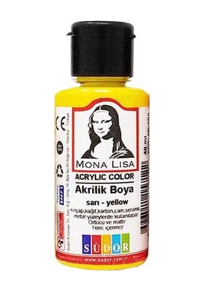 Südor Akrilik Boya 40 Ml Limon Sarı