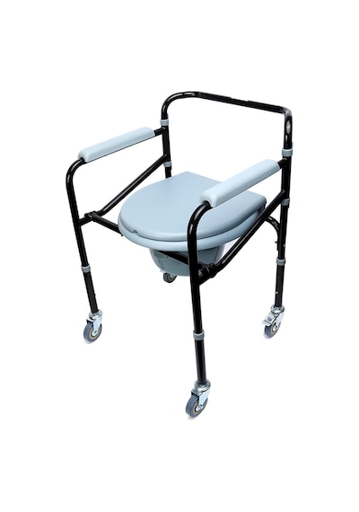 Medikaltec Medikalcim Tekerlekli Tuvaletli Banyo Sandalyesi Agstwc005
