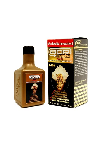 Bor Power S-250 Gold Güçlendirilmiş Bor İçerikli Motor Yağ Katkısı - Nnt Bor Power