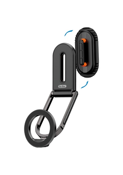 Go Des Gd-hd273 Katlanabilir Magnetik Düz Zemin Araç Telefon Tutucu Siyah