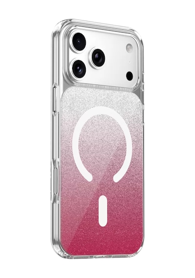 Onegif Apple İphone 17 Pro Max Sora Simli Magsafe Kapak - Kırmızı