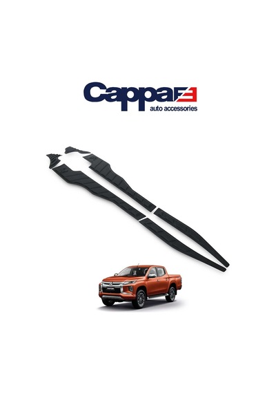 Cappafe Mitshubishi L200 Yarasa Kapı Kaplama 6 Parça 2019-› N11.3058