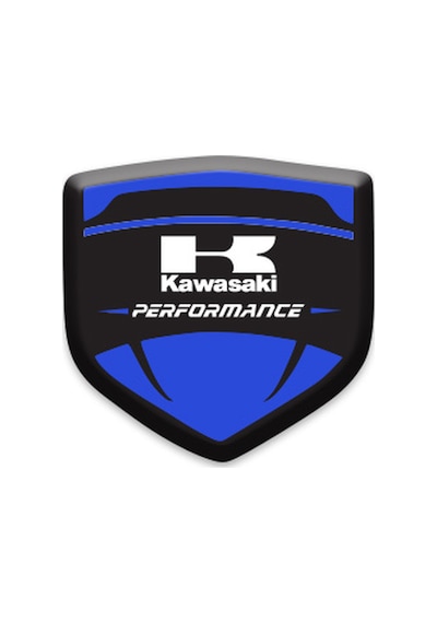 Motosiklet Stıcker Kawasaki 3d Kabartmalı Siperlik Camı 2