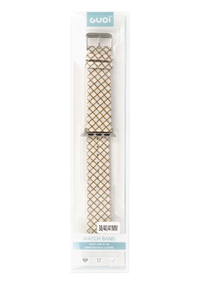 Apple Watch 42mm Uyumlu Karo Motif Kordon - Mavi