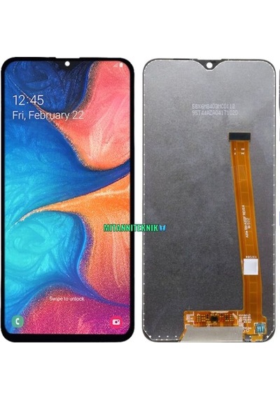 Samsung Galaxy Uyumlu A20E A202F Lcd Ekran Dokunmatik