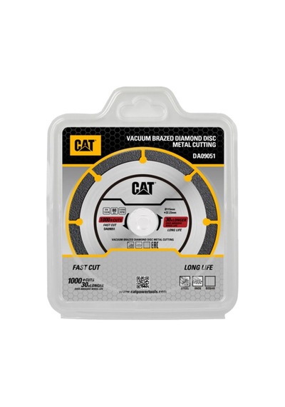 Cat Da09051 115mm Profesyonel Çelik, İnox, Demir Elmas Metal Kesm
