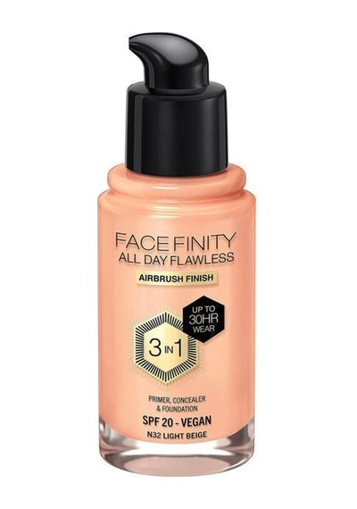 Max Factor Facefinity 3in1 Fondöten No: 32 Light Beige