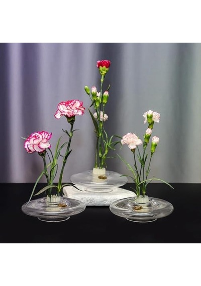 Flora Design-balance Series Şeffaf Cam Vazo
