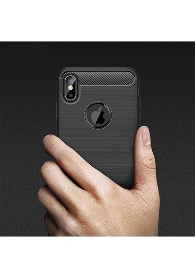 Apple İphone Xs Max 6.5 Kılıf Zore Room Silikon Kapak - Gri