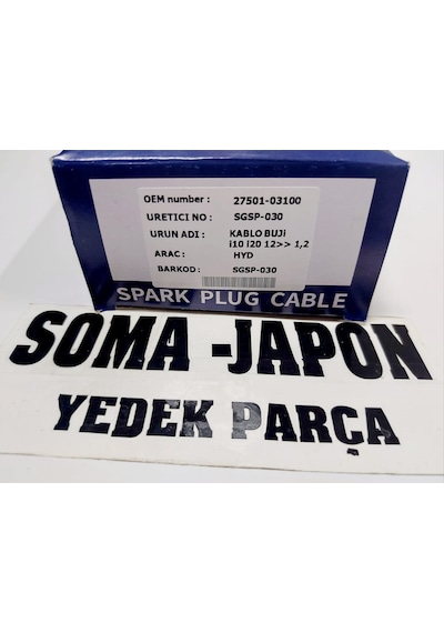 İ20 1,2 08-18 Buji Kablo Takım / Rio 11-17 / İ10 Seco 27501003100