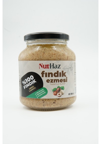 Nuthaz Şekersiz Fındık Ezmesi 300 Gr