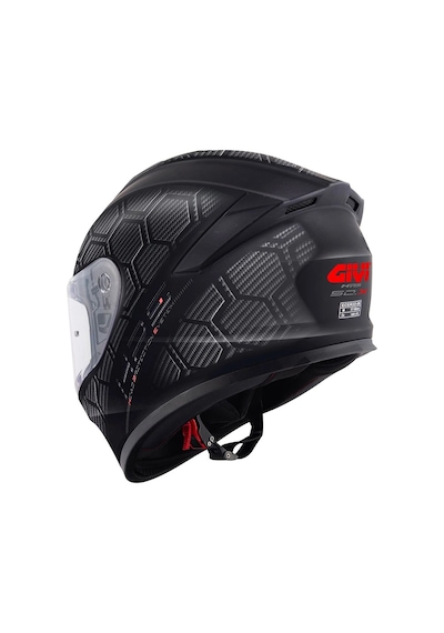 Gıvı 50.x Snake Mat Karbon Kask Tek Renk