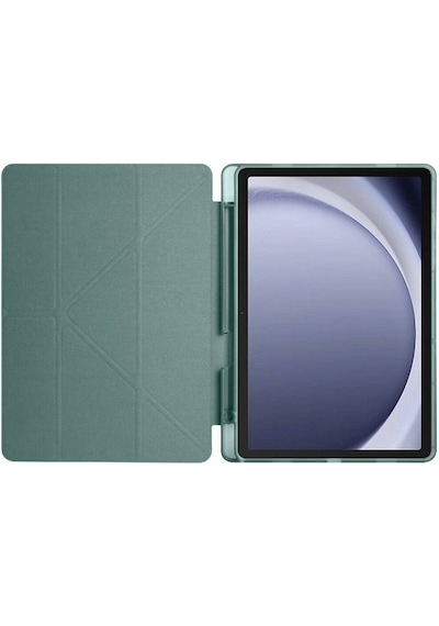 Samsung Galaxy Uyumlu Tab A9 Plus X210 X213 X215 X217 Kılıf Kalem Bölmeli Trifolding Case