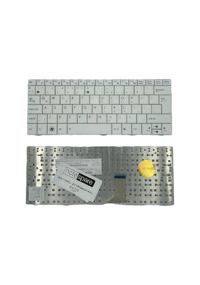 Asus İle Uyumlu 04goa1l2kus00-3, 04goa1lfktu00-3 Notebook Klavye Beyaz Tr