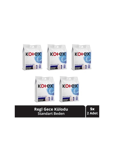 Kotex Regl Gece Külodu 5 x 2'li
