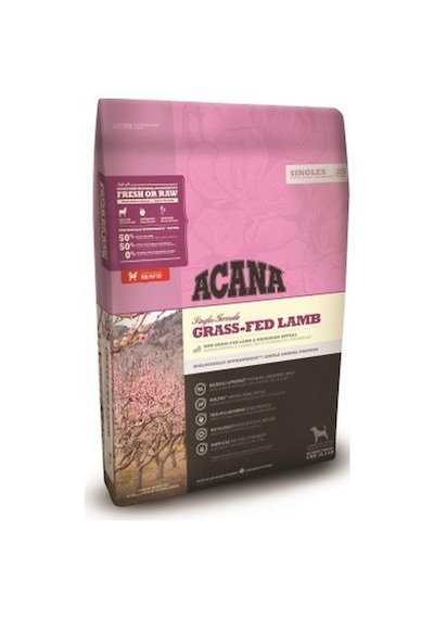 Acana Grass-Fed Lamb Kuzu Etli Tahılsız Yetişkin Köpek Maması 17 KG