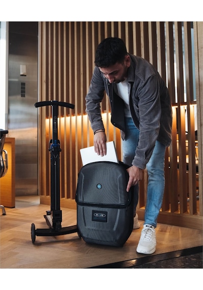 Micro Ride On Scooter Luggage 4.0 Bagaj Çanta Siyah