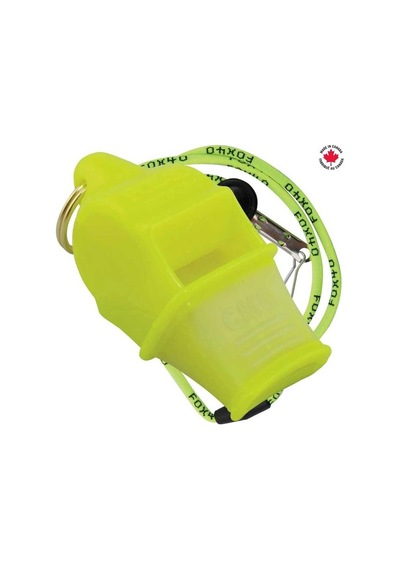 Antrenman Ekipmanı Maç Düdüğü Spor Aleti Fox 40 Sonık Blast Cmg Safety Düdük N Sarı-ipli 9203-1308