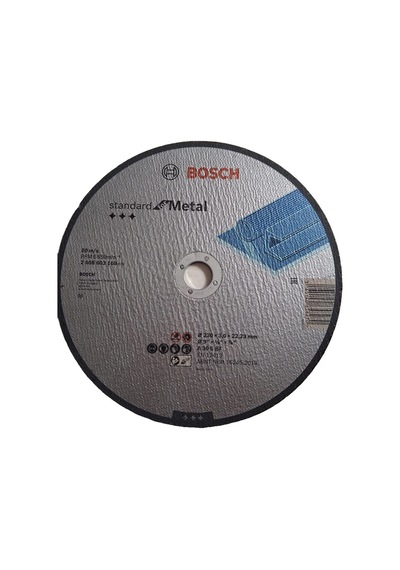 Metal Kesme Diski 230 X 1,9 Mm Büyük Taşlama İçin