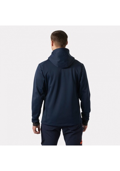Tech Hooded Midlayer Jacket - Navy - L Lacivert