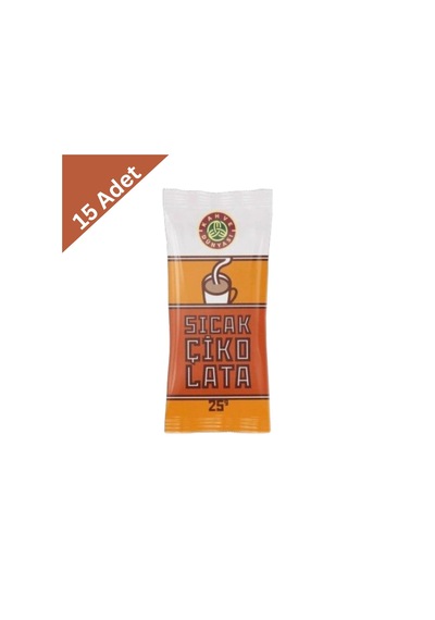 Kahve Dünyası Sıcak Çikolata 25 G X 15 Adet - Pratik Tek Kullanımlık Paketler