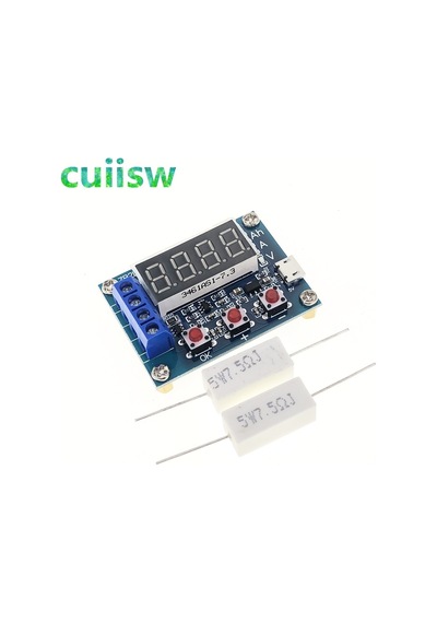 1.2v 12v 18650 Zb2l3 Li-ion Lityum Pil Kapasitesi Test Cihazı + Direnç Kurşun-asit Akü Kapasitesi Ölçer Deşarj Test Cihazı
