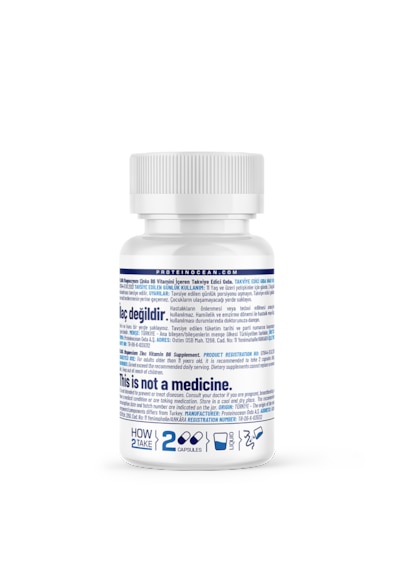 Zma Çinko Magnezyum B6 Vitamini - 90 Kapsül