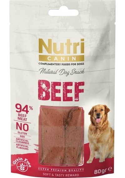 Nutri Canin Tahılsız Biftekli Köpek Ödül Sı 80 Gr