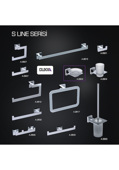 S Line Sabunluk Krom A.2803