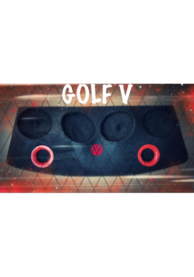 Volkswagen Scirocco Pandizot Polyesterli Kabartmalı 2 Portlu 4oval 2x10
