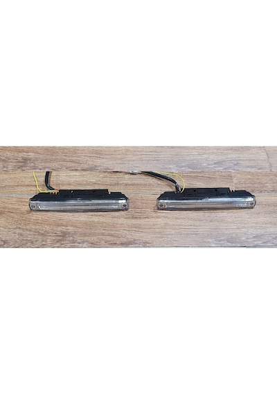 Ducki 18Cm Ledli Gündüz Farı Drl + Dinamik Kayar Sinyalli Led Iş