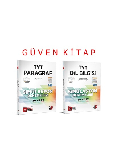 3d Yayınları Tyt Paragraf Dil Bilgisi Deneme Seti