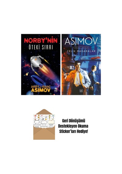 Norby Nin Öteki Sırrı + Çelik Mağaralar Robot Serisi 1. Kitap