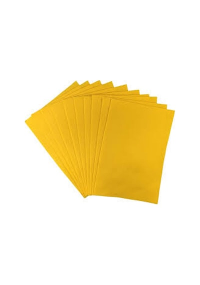 A4 Boy Keçe 10 Lu 1 Paket. - Sarı