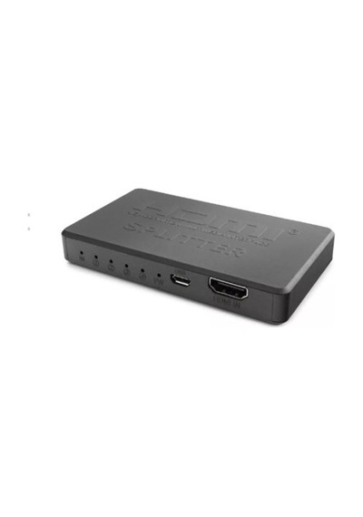 Hadron Hdx1372 Hdmi Splitter 4port 4k-20 With Usb Power Cable