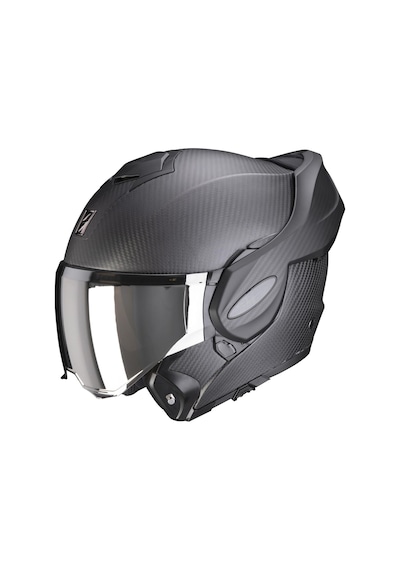 Scorpion Exo-tech Evo Carbon Çene Açılabilir Motosiklet Kaskı Mat Siyah Mat Siyah