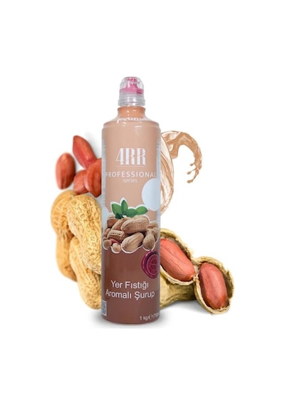 4rr Yer Fıstığı Aromalı Kahve & Tatlı İçecek Şurubu 750 Ml