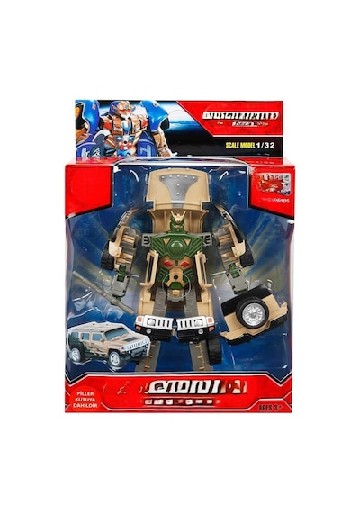 S00081234 1/32 Robot Transformer Ses/ışk 10a